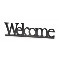 Winston Porter Garland Welcome Table Sign Wood Letter Blocks DEIC2865